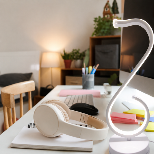 Lámpara LED Espiral Curva USB