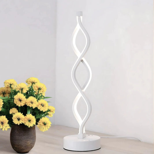 Lámpara LED Espiral Infinita USB