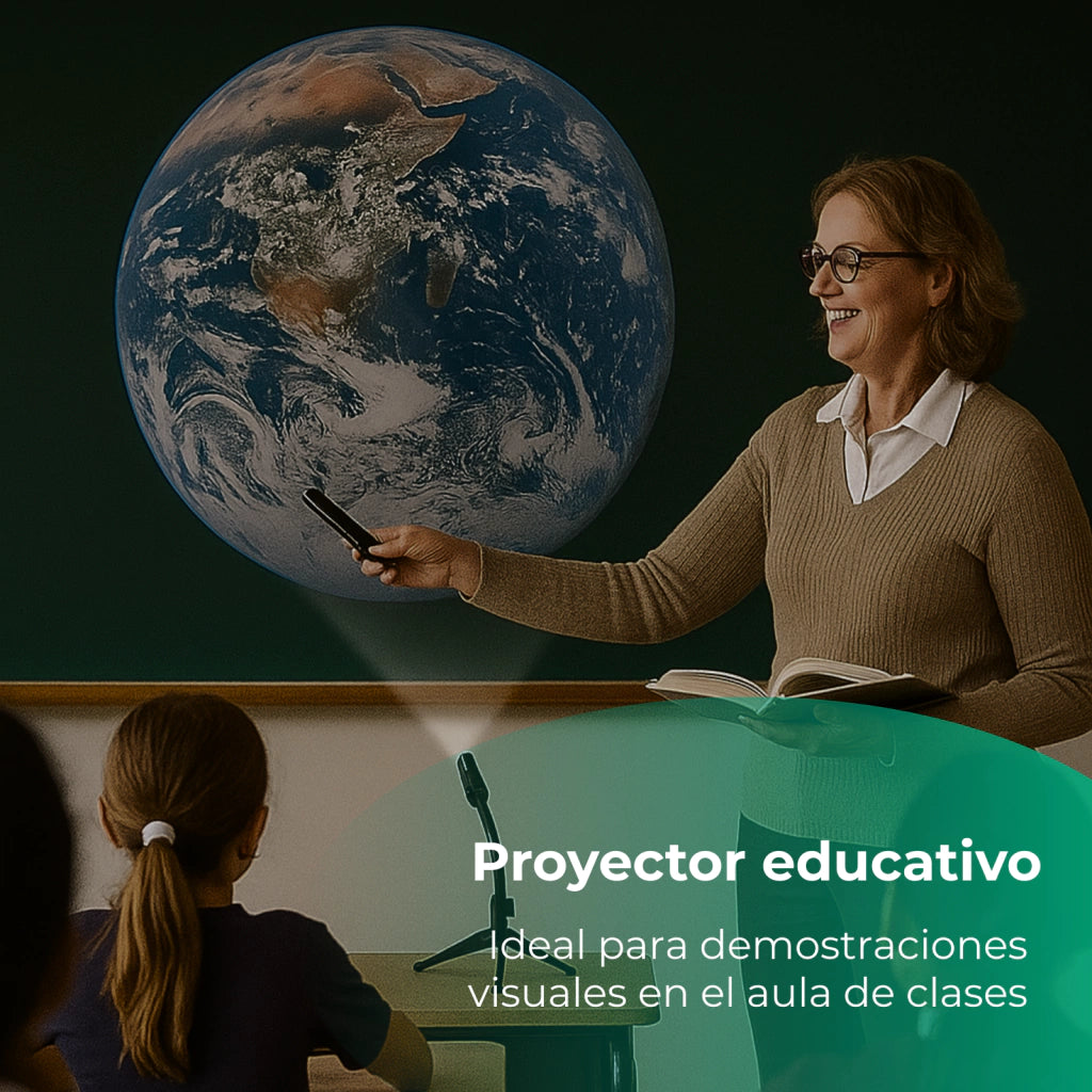 Proyector LED Luna y Tierra USB