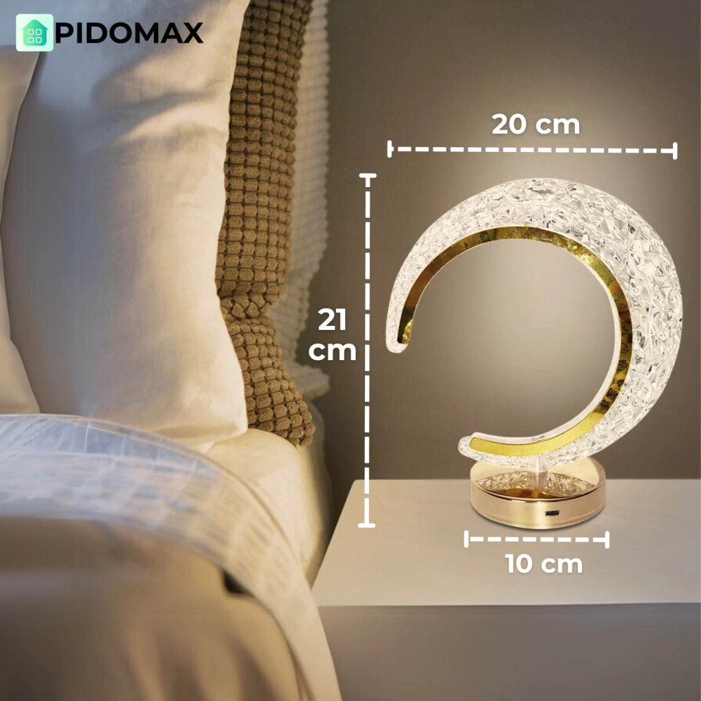 Lámpara Luna LED Recargable USB